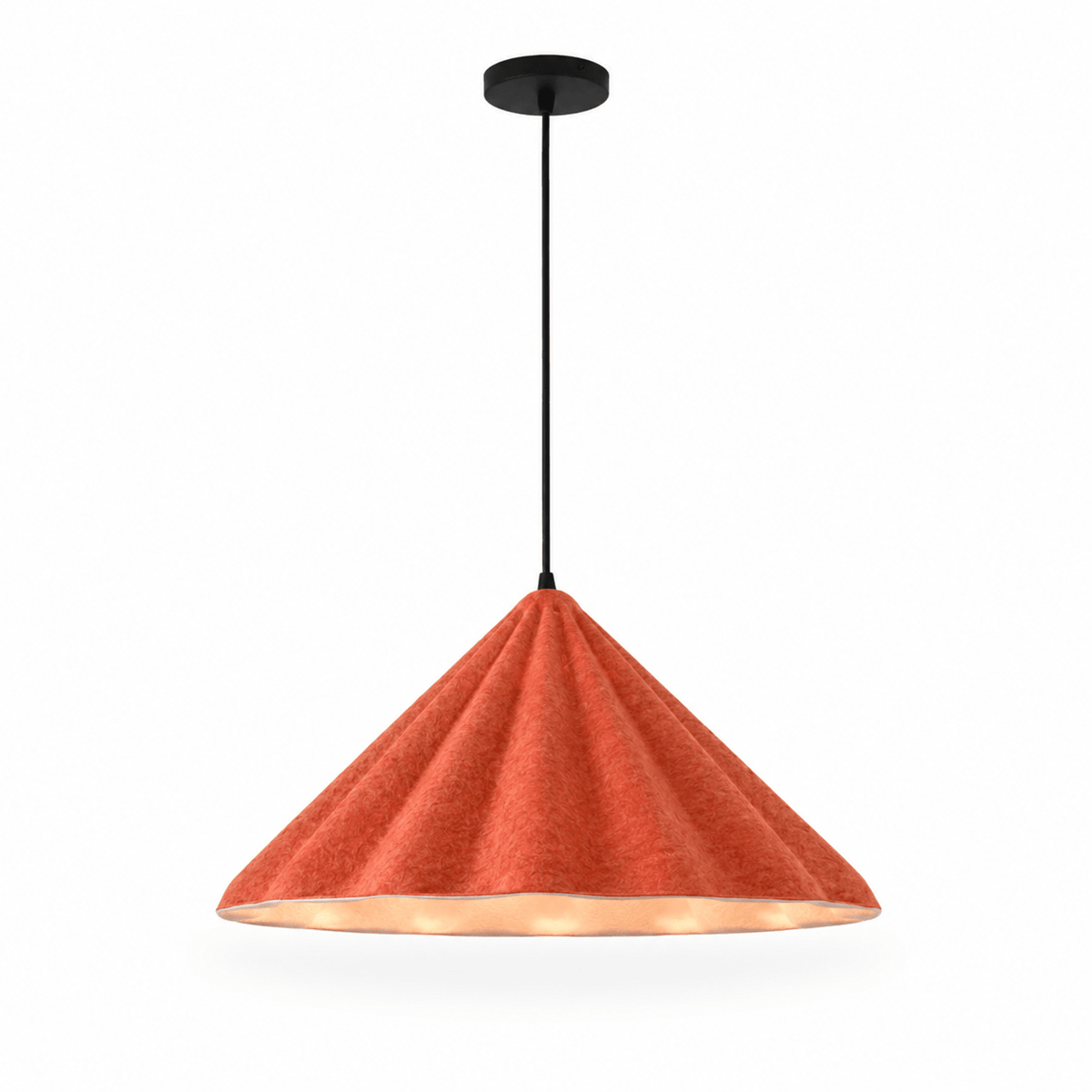Large Cone Pendant Light — Pendant Light | Maison Monashee — view 9