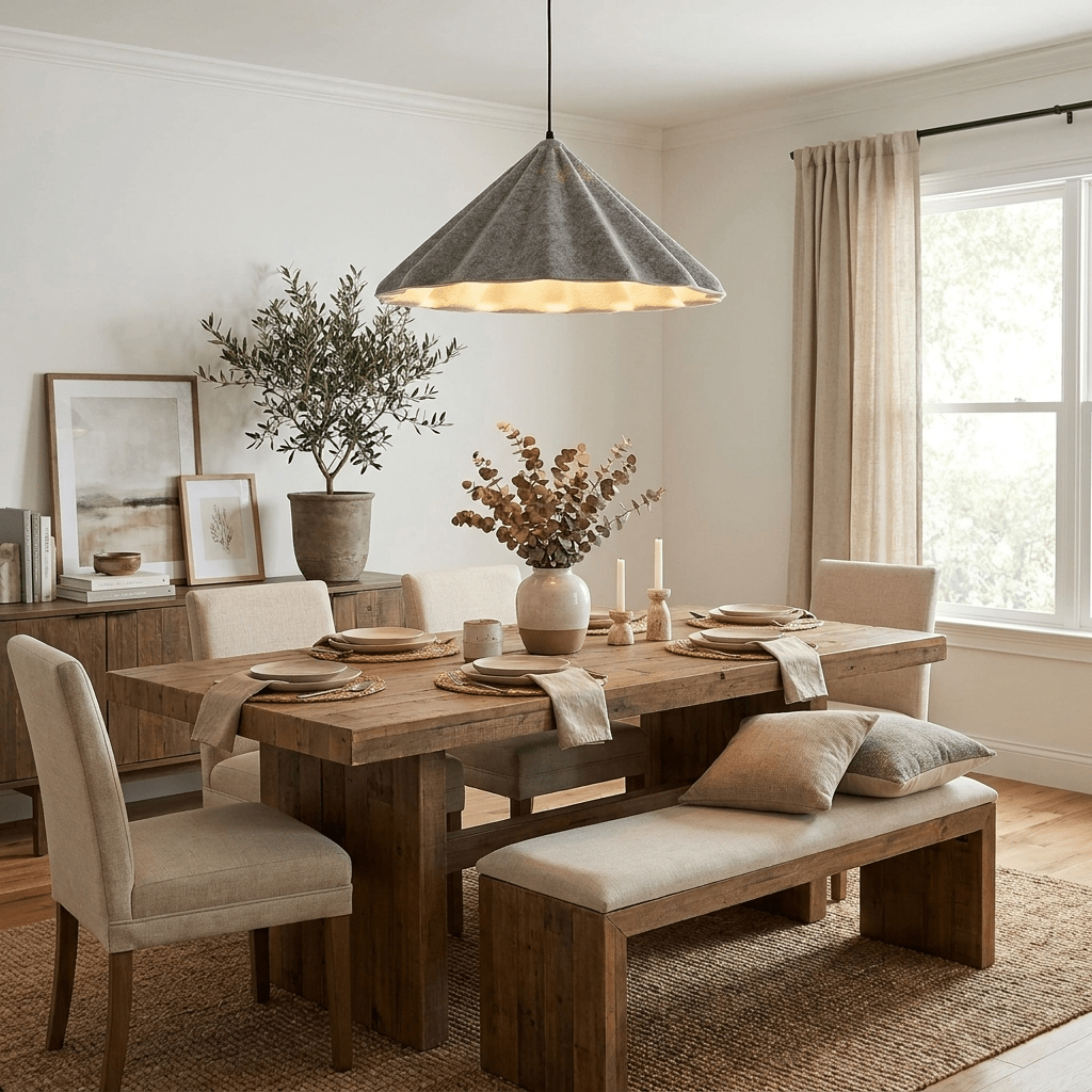 Large Cone Pendant Light — Pendant Light | Maison Monashee — view 2