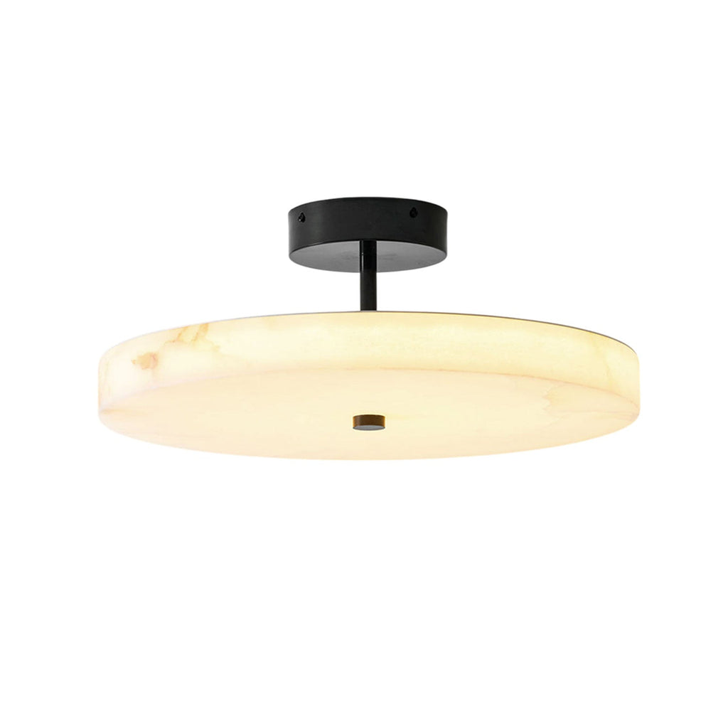 Linen Drum Ceiling Light — Ceiling Light | Maison Monashee — view 14