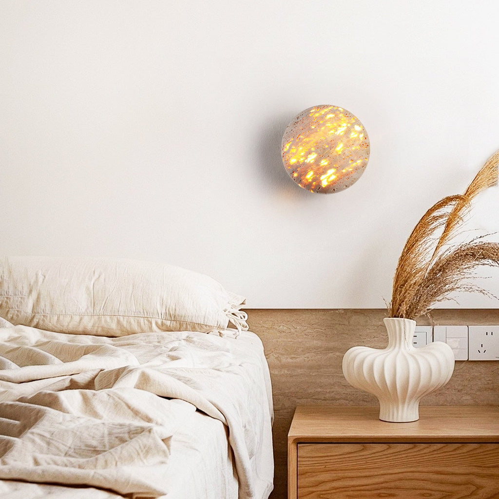 Stone Wall Sconce Lighting — Wall Sconce | Maison Monashee — view 8