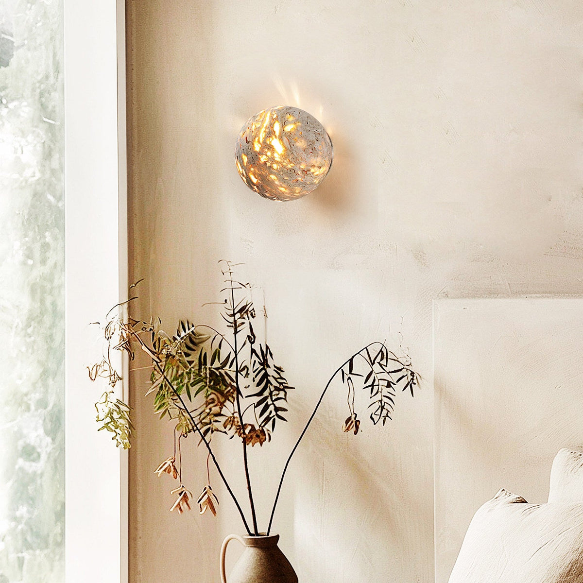 Sphere Wall Light — Wall Sconce | Maison Monashee — view 4