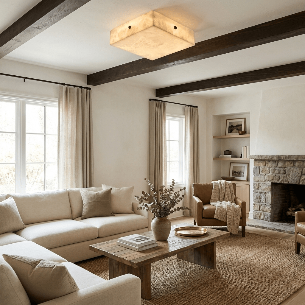 Light Fixture Square — Ceiling Light | Maison Monashee — view 2