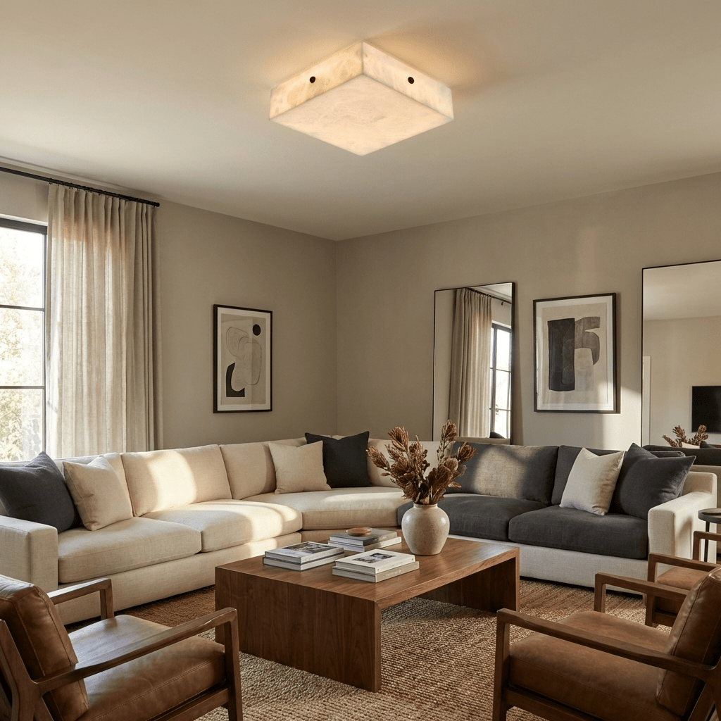 Light Fixture Square — Ceiling Light | Maison Monashee — view 3