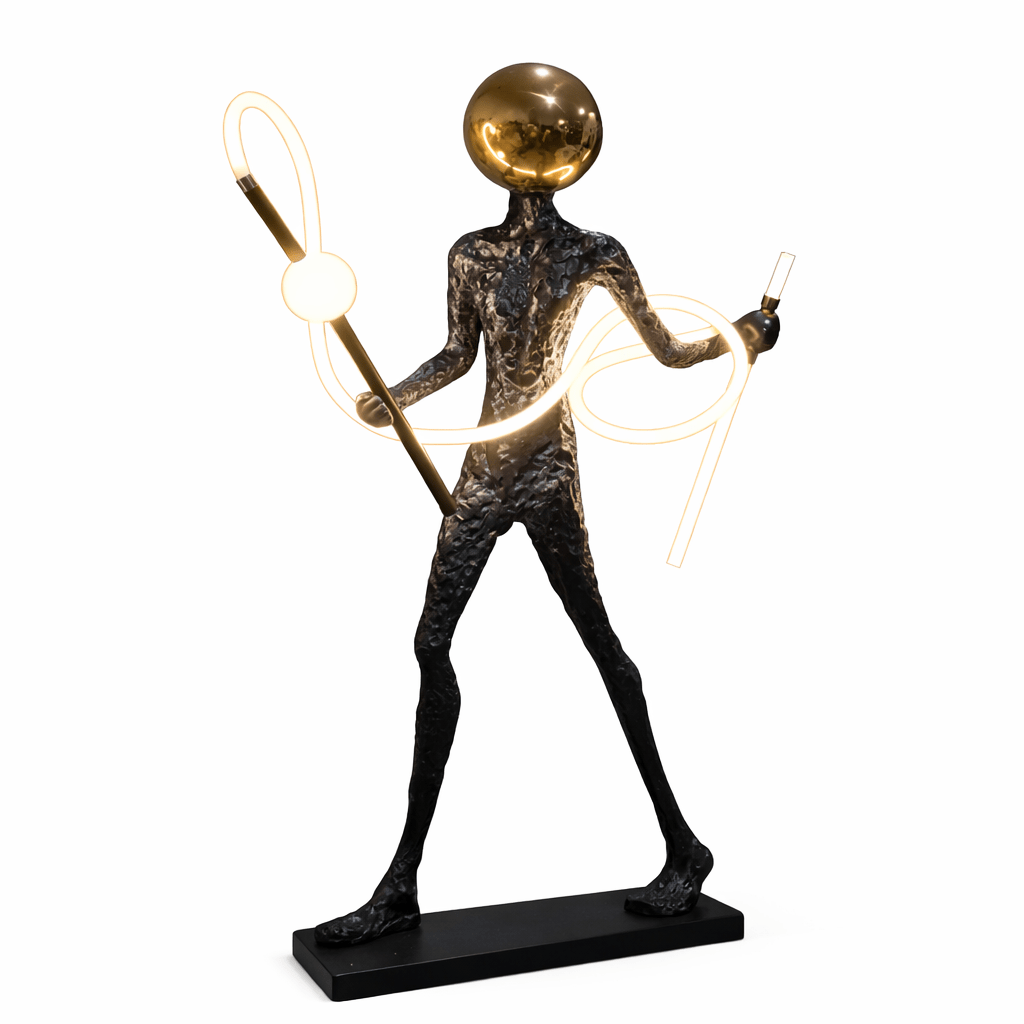 Multi Light Floor Lamp Black — Floor Lamp | Maison Monashee — view 5