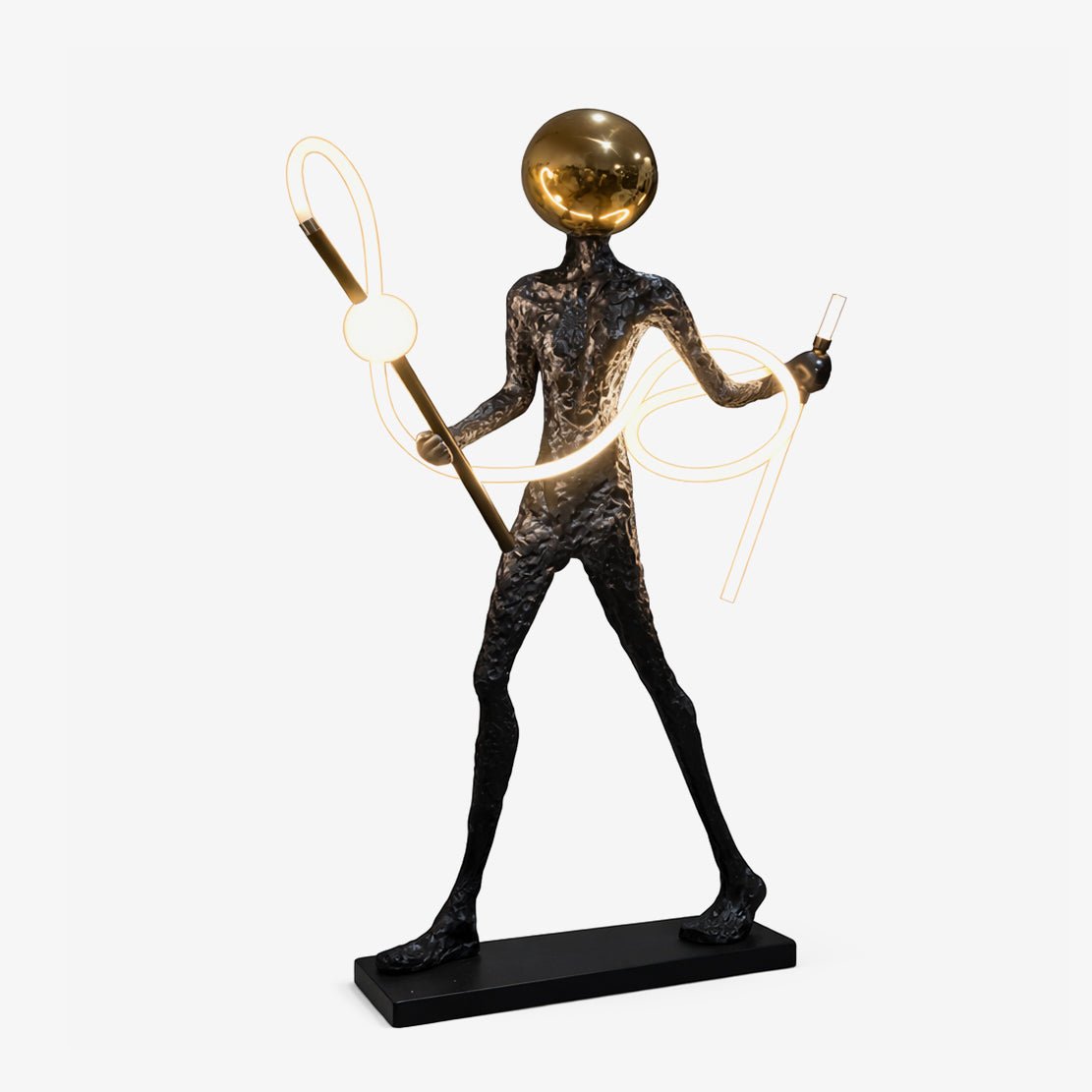 Multi Light Floor Lamp Black — Floor Lamp | Maison Monashee
