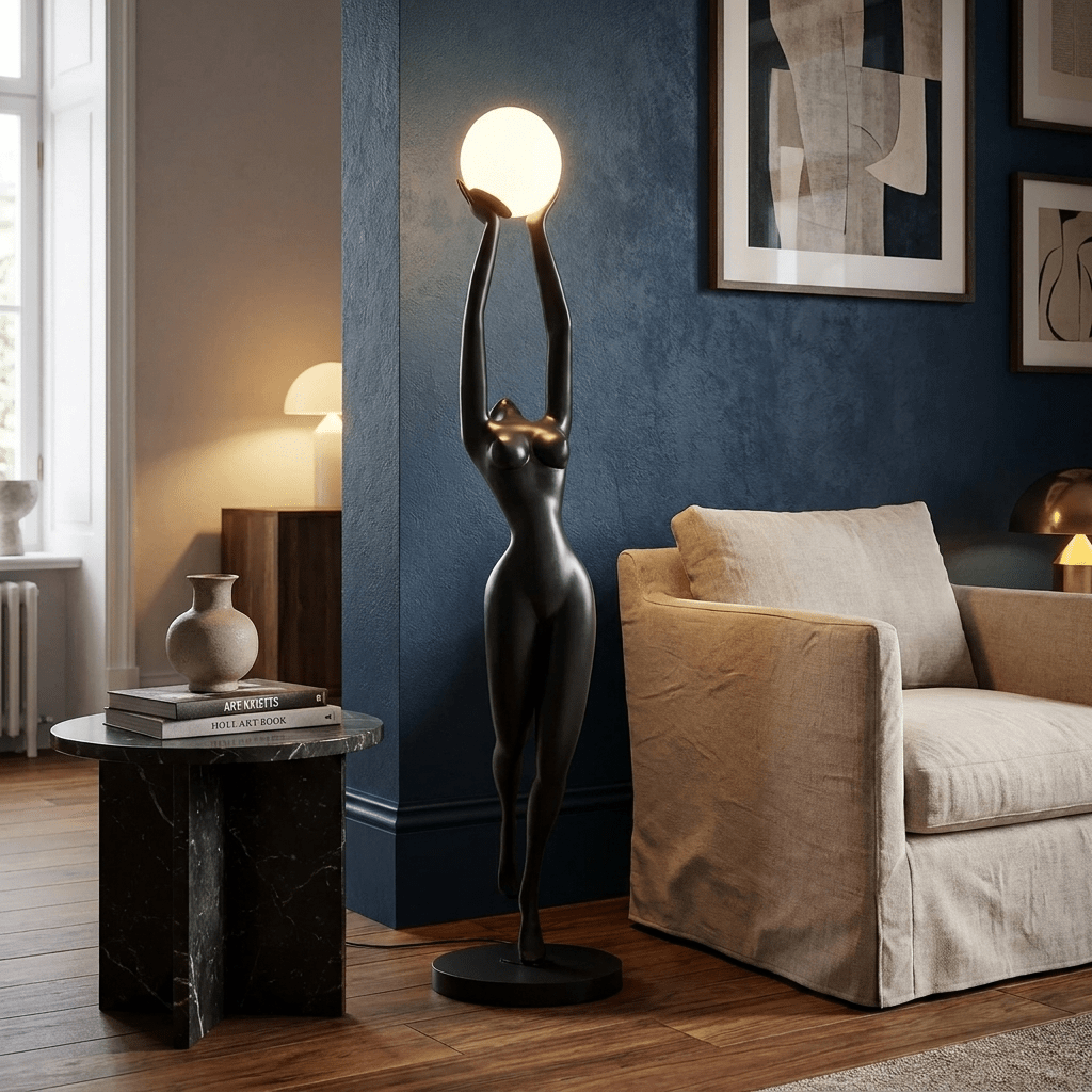 Moon Light Floor Lamp — Floor Lamp | Maison Monashee — view 3