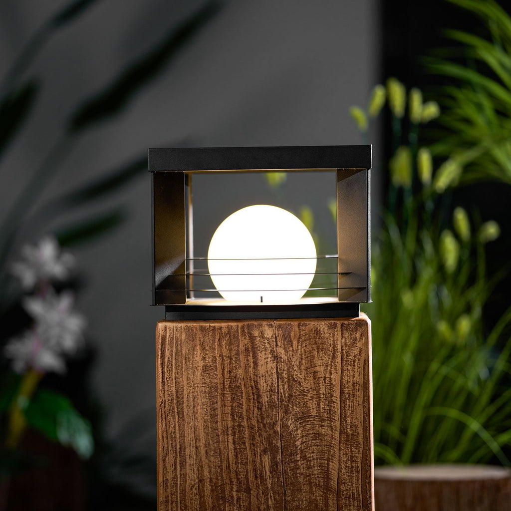 Black Outdoor Light Fixture — Outdoor Light | Maison Monashee — view 38