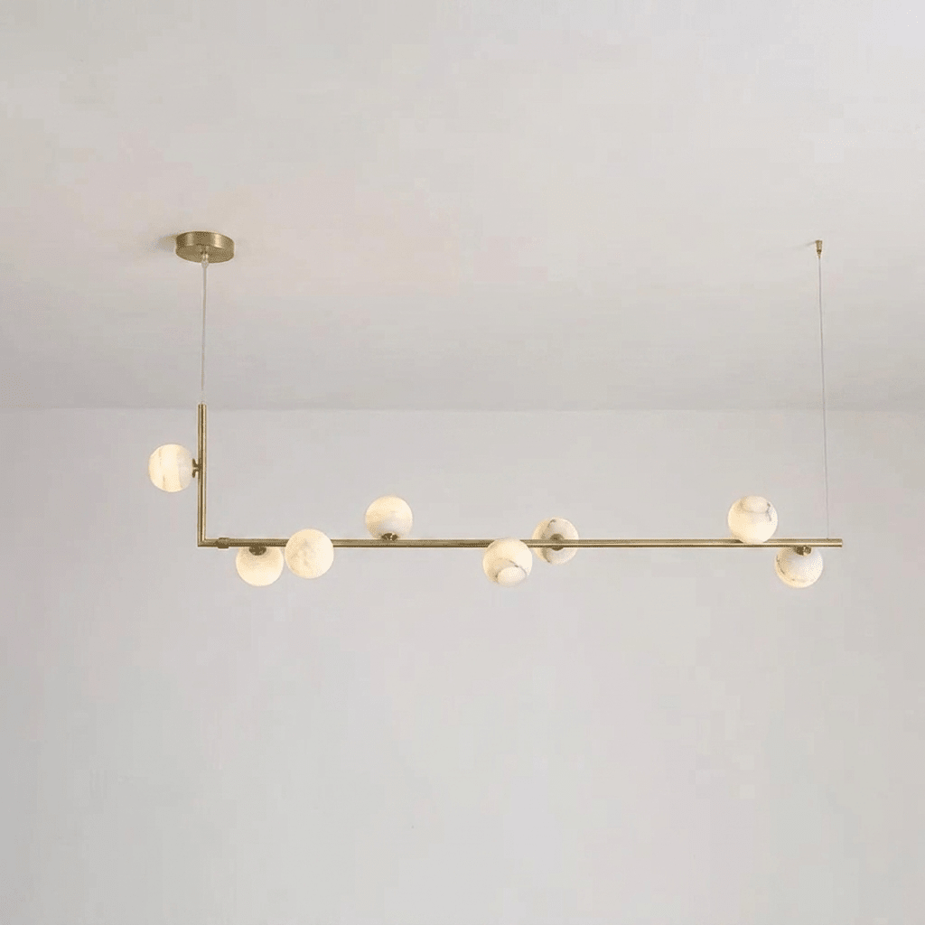 Modern Orb Chandelier — Chandelier | Maison Monashee — view 12