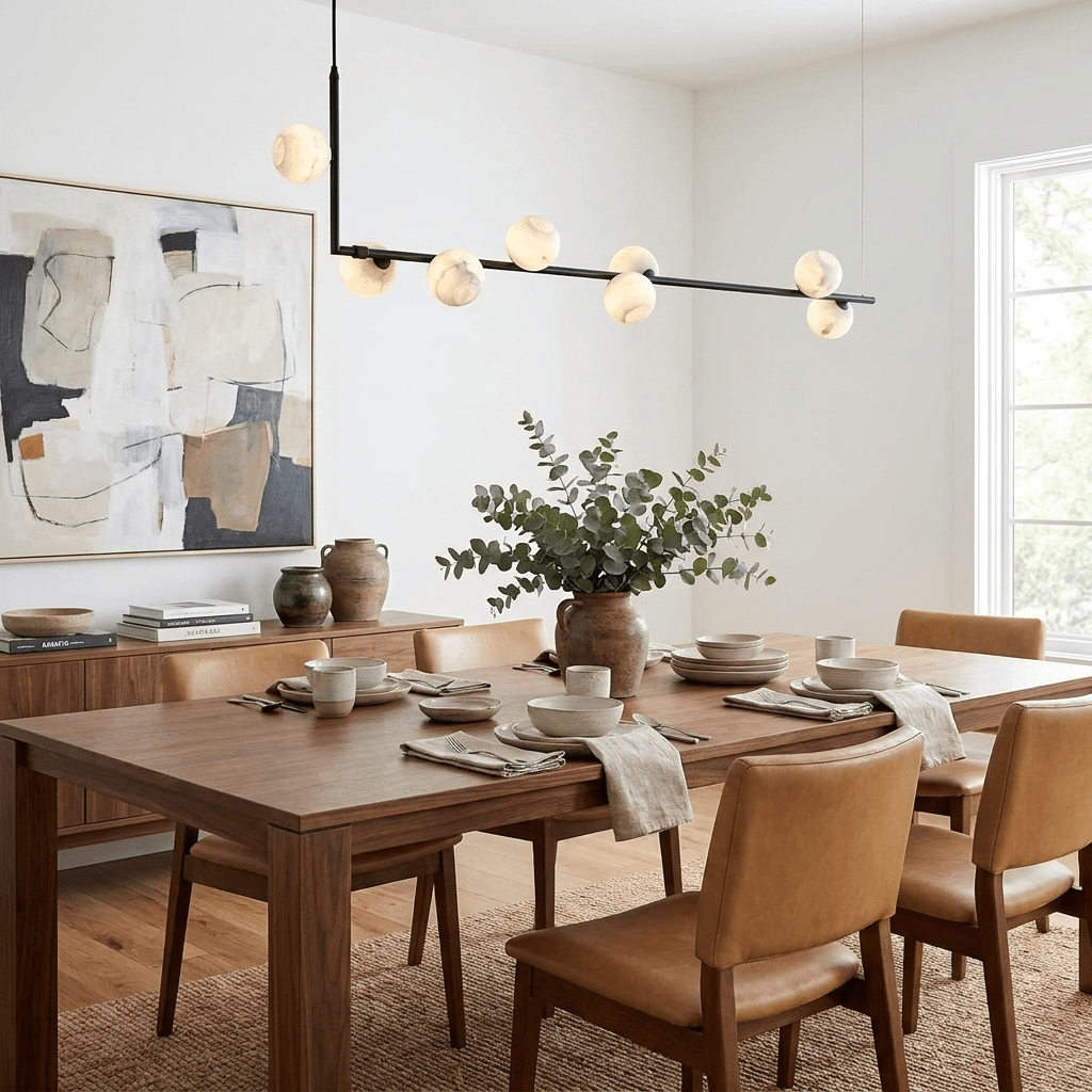 Modern Orb Chandelier — Chandelier | Maison Monashee — view 8
