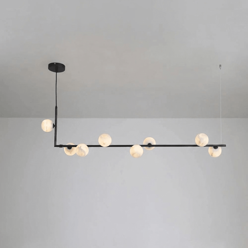 Modern Orb Chandelier — Chandelier | Maison Monashee — view 13