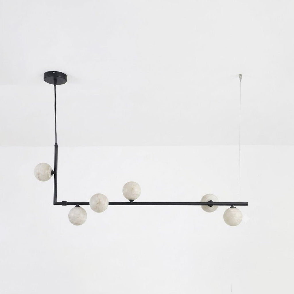 Modern Orb Chandelier — Chandelier | Maison Monashee — view 11