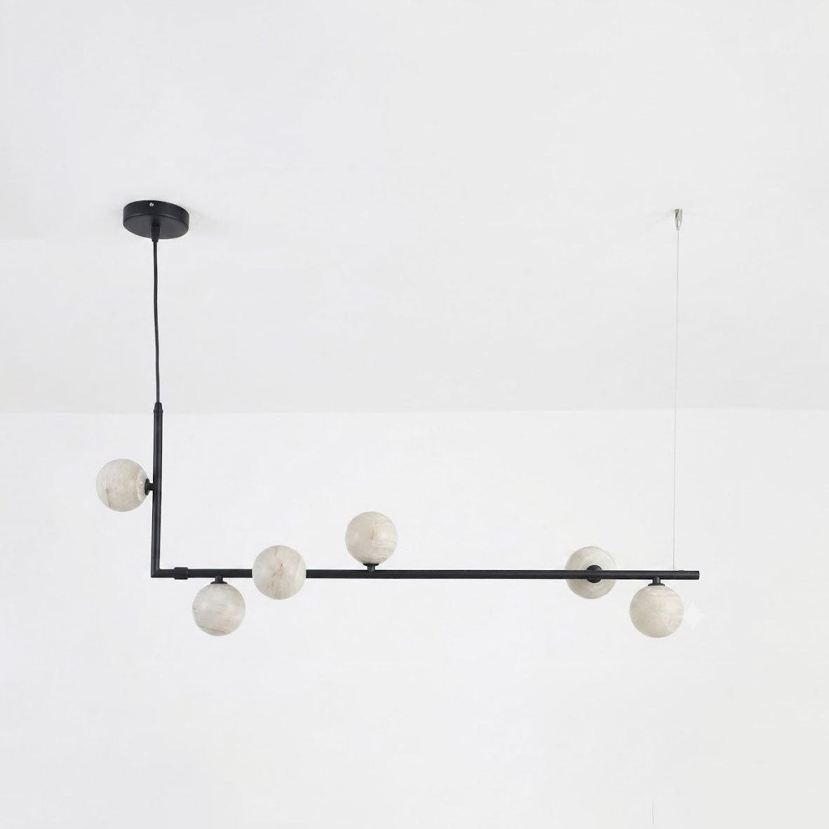 Modern Orb Chandelier — Chandelier | Maison Monashee — view 11