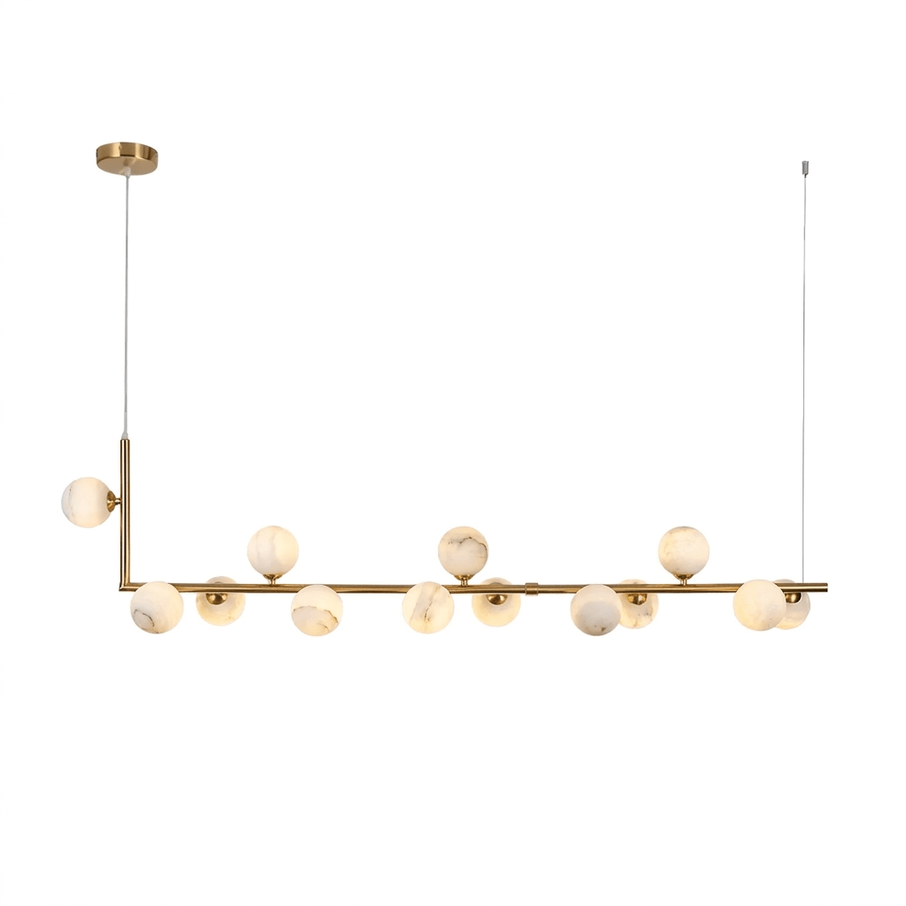 Modern Orb Chandelier — Chandelier | Maison Monashee — view 14