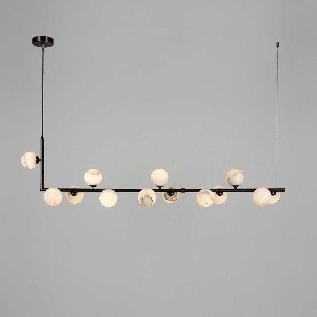 Modern Orb Chandelier — Chandelier | Maison Monashee — view 15