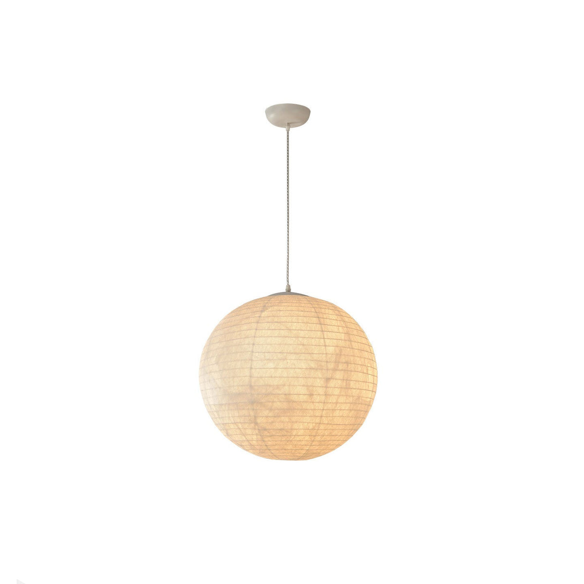 Woven Globe Pendant Light — Pendant Light | Maison Monashee — view 17