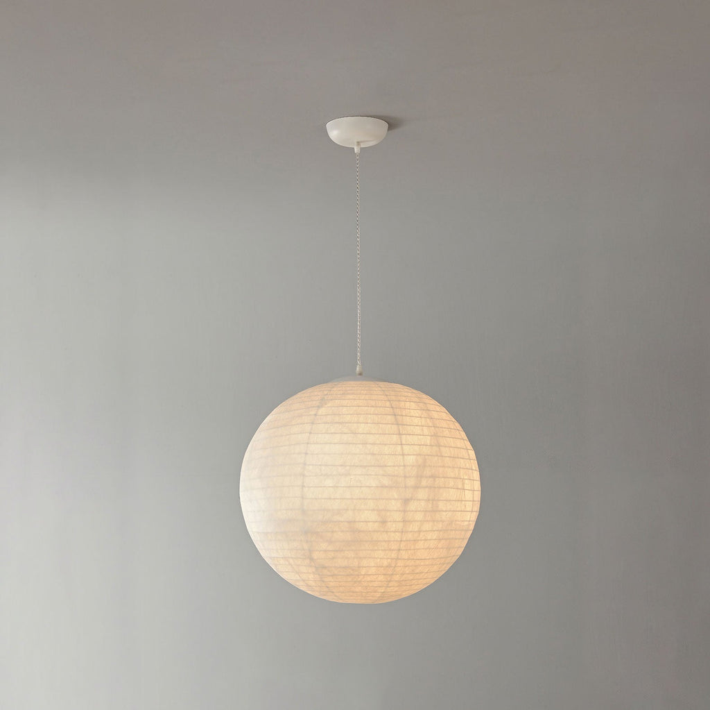 Woven Globe Pendant Light — Pendant Light | Maison Monashee — view 10