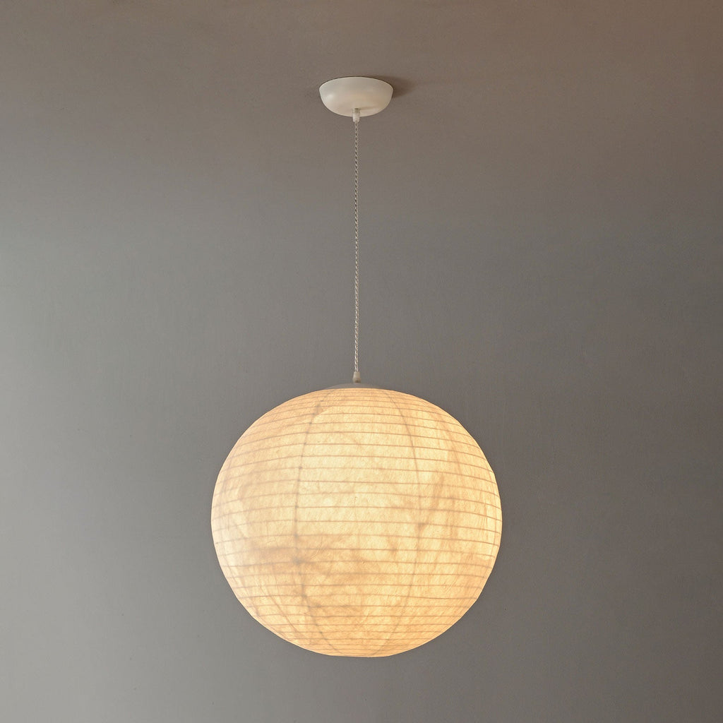 Woven Globe Pendant Light — Pendant Light | Maison Monashee — view 7