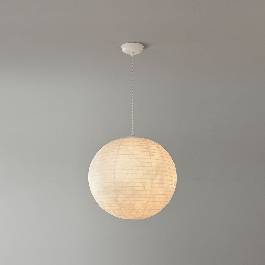 Woven Globe Pendant Light — Pendant Light | Maison Monashee — view 8