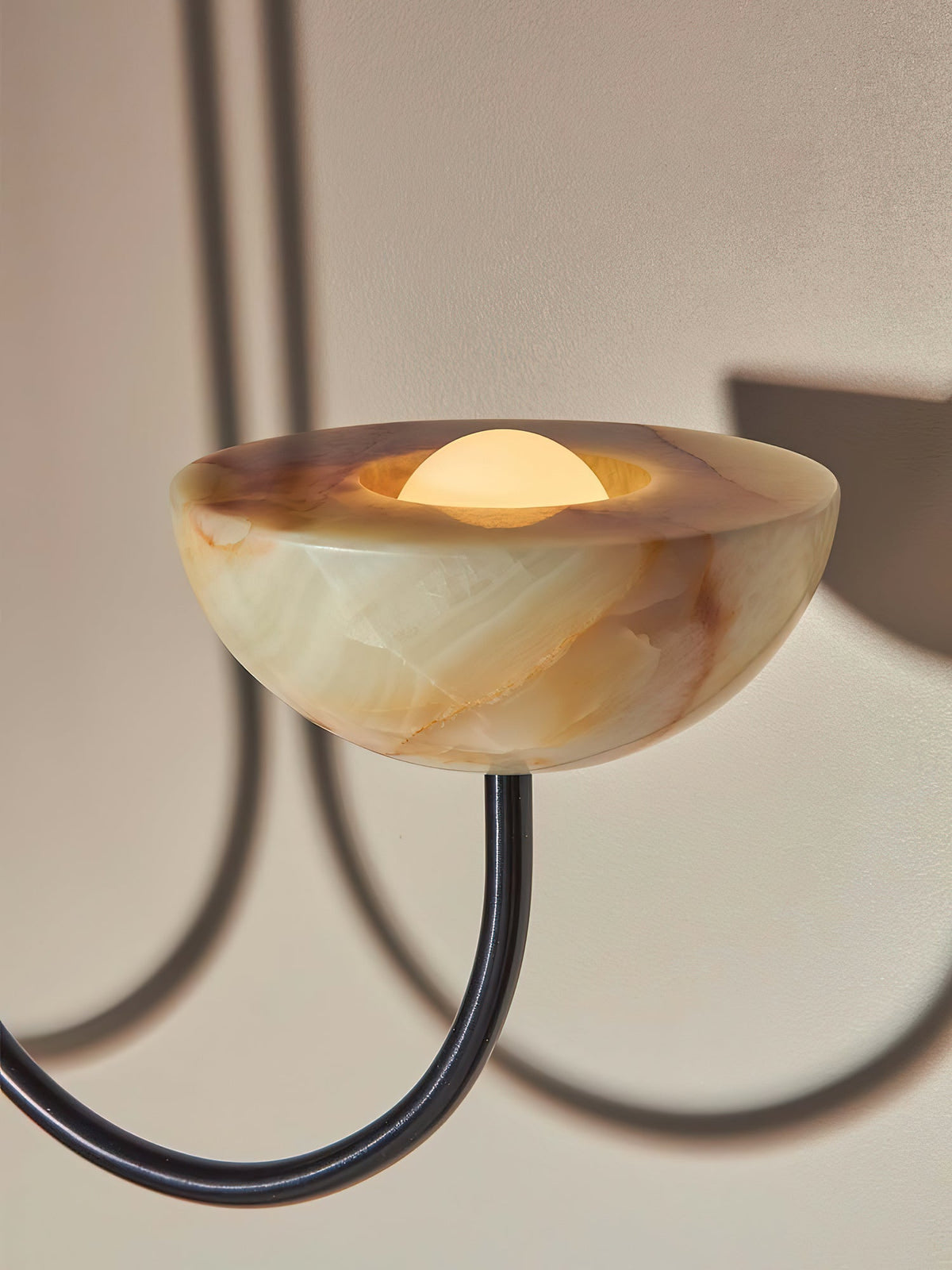 Crescent Moon Hanging Light — Pendant Light | Maison Monashee — view 10