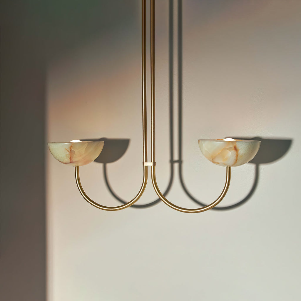 Crescent Moon Hanging Light — Pendant Light | Maison Monashee — view 3
