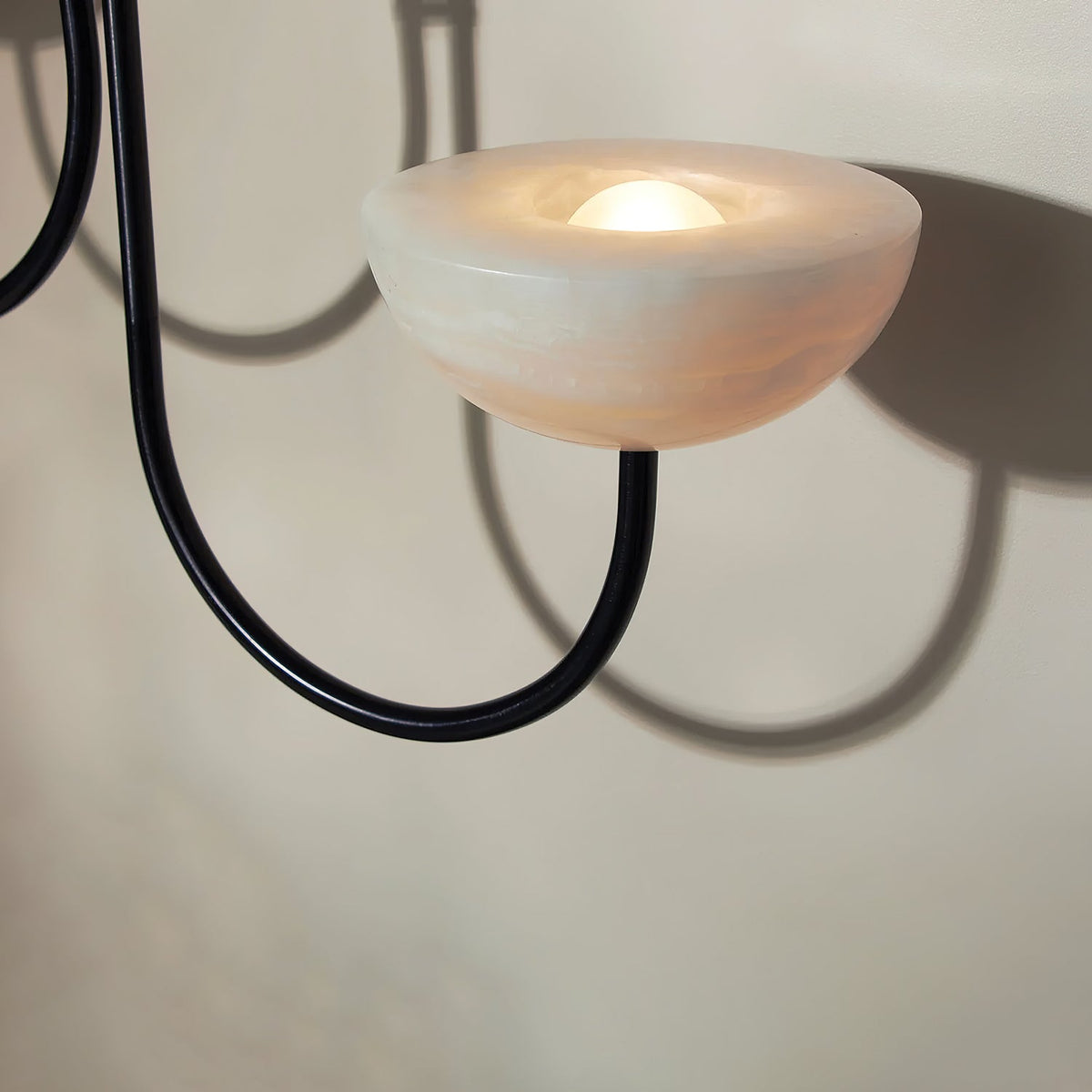 Crescent Moon Hanging Light — Pendant Light | Maison Monashee — view 26