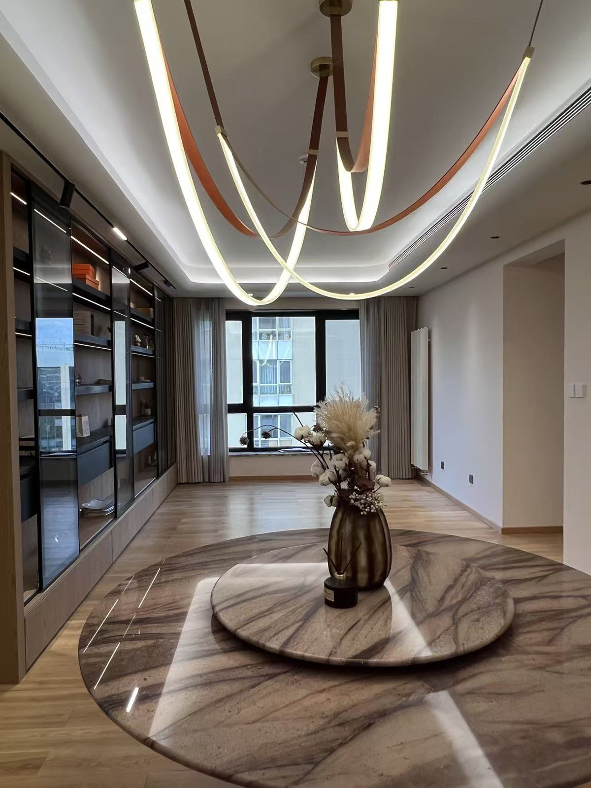 Brown and Gold Chandelier — Chandelier | Maison Monashee — view 10