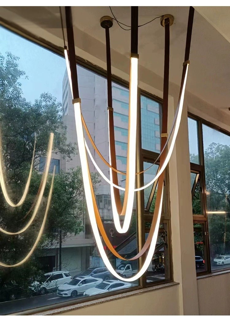 Brown and Gold Chandelier — Chandelier | Maison Monashee — view 8