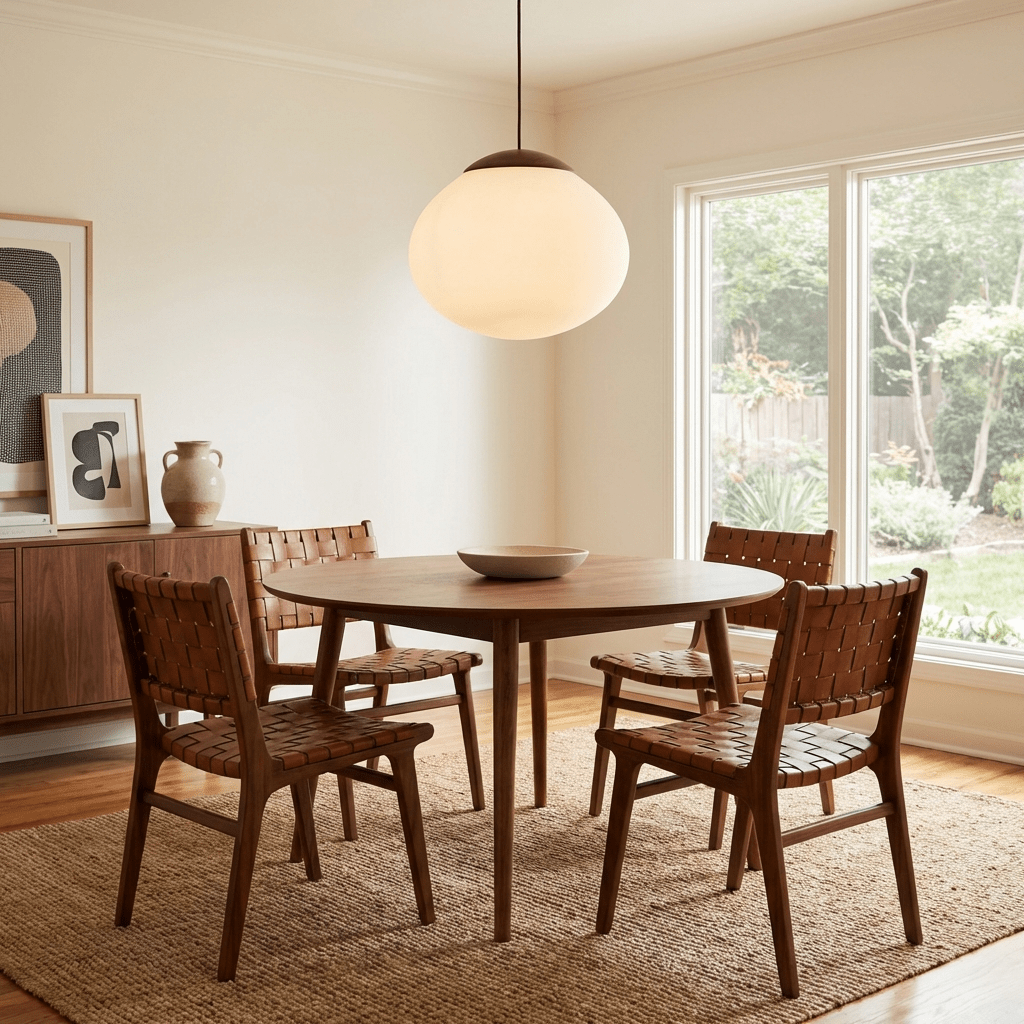 Frosted Glass Dome Pendant Light — Pendant Light | Maison Monashee — view 11