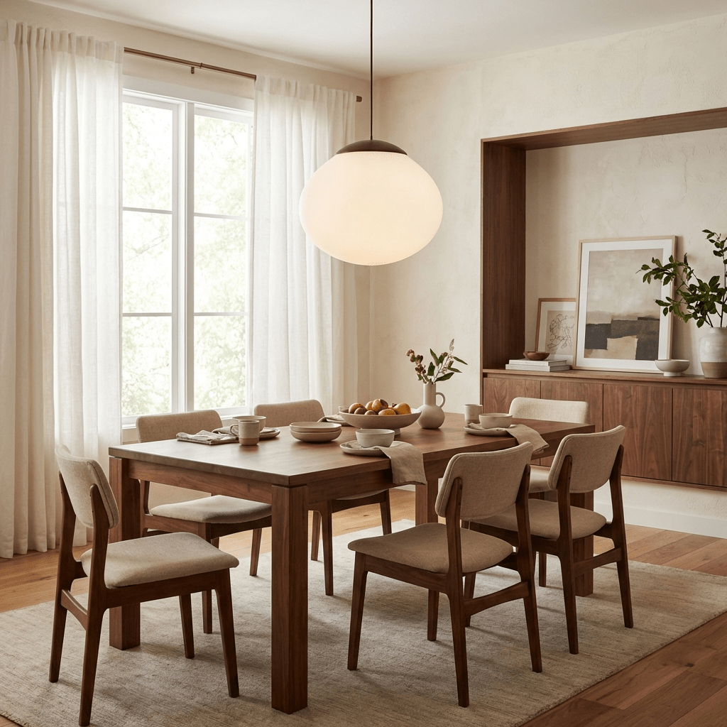 Frosted Glass Dome Pendant Light — Pendant Light | Maison Monashee — view 4