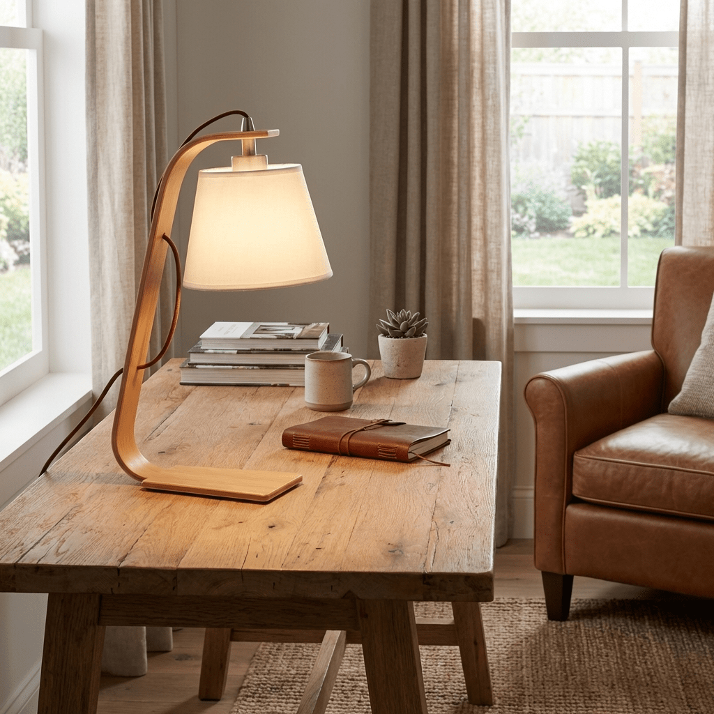Minimalist Modern Table Lamp — Table Lamp | Maison Monashee — view 2