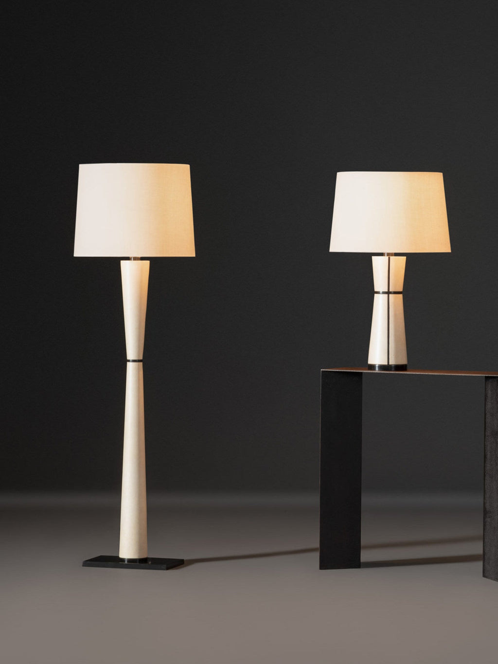 Leather Wrapped Floor Lamp — Floor Lamp | Maison Monashee — view 11