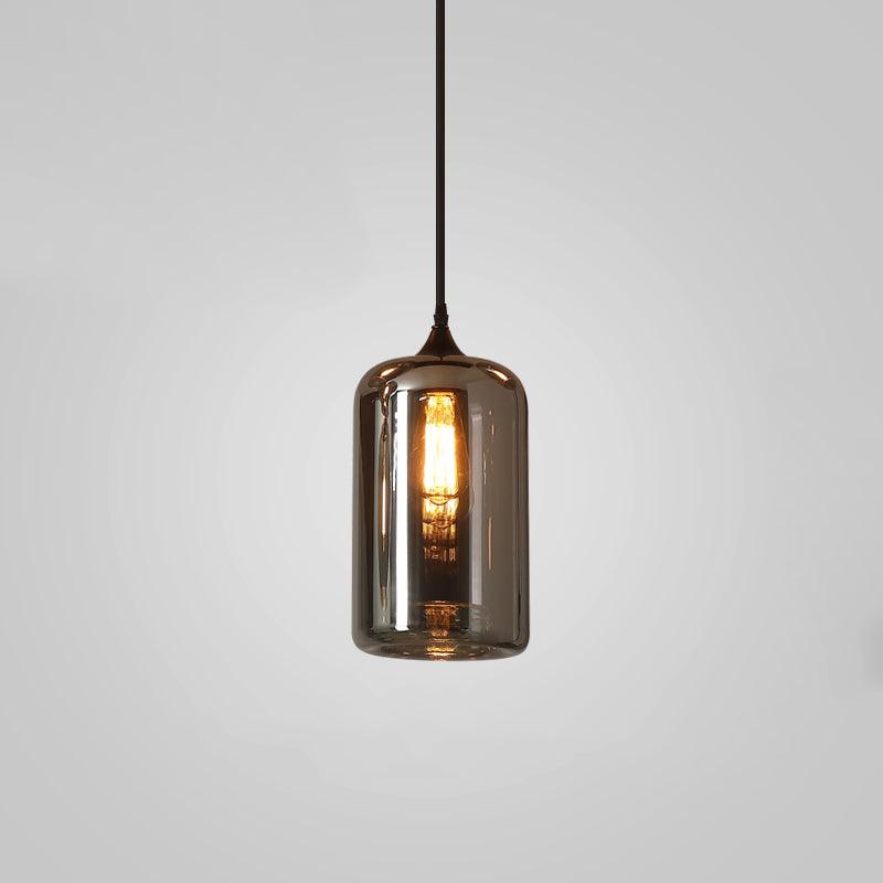 Black Smoked Glass Pendant Light — Pendant Light | Maison Monashee — view 14
