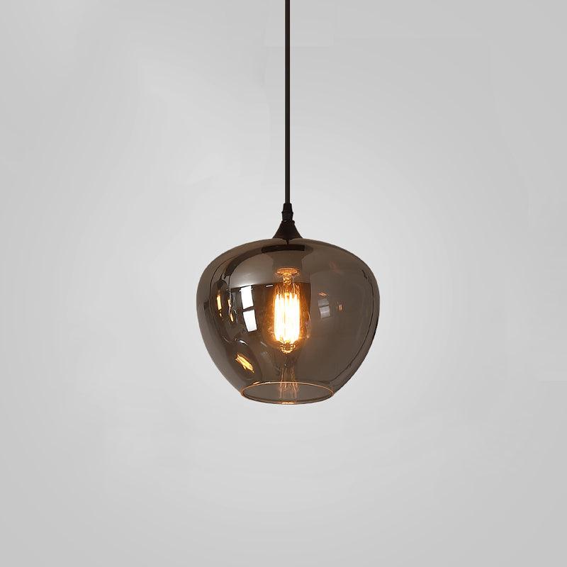Black Smoked Glass Pendant Light — Pendant Light | Maison Monashee — view 15