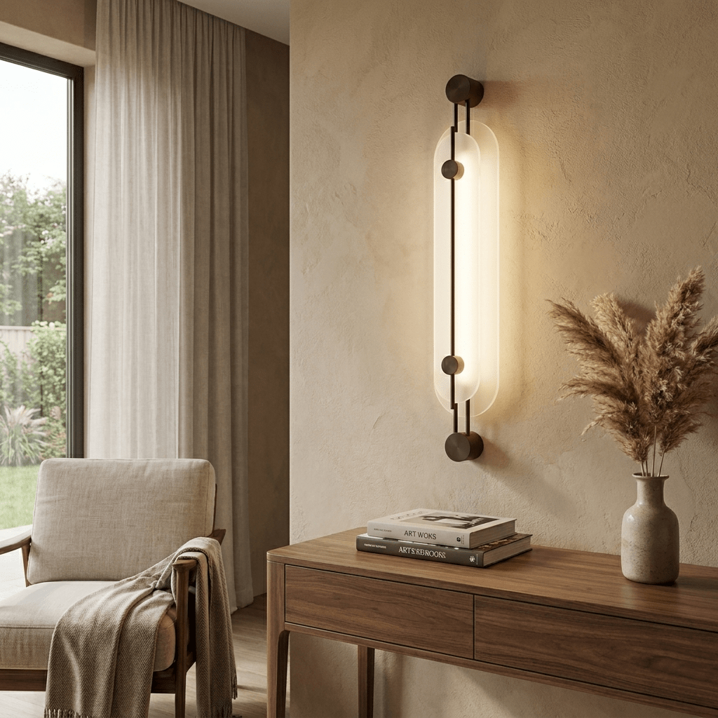 Large Wall Sconce for Stairwell — Wall Sconce | Maison Monashee — view 3