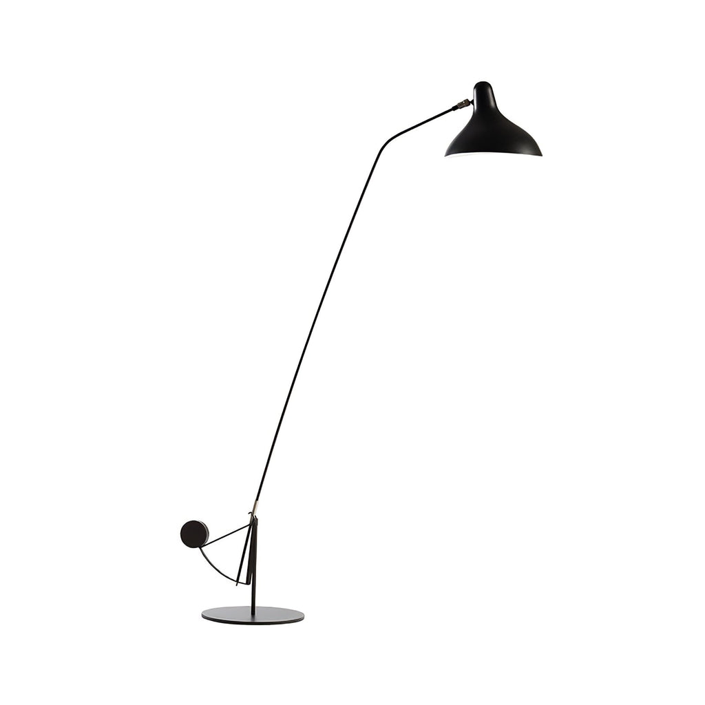 Black Metal Floor Lamp — Floor Lamp | Maison Monashee — view 11
