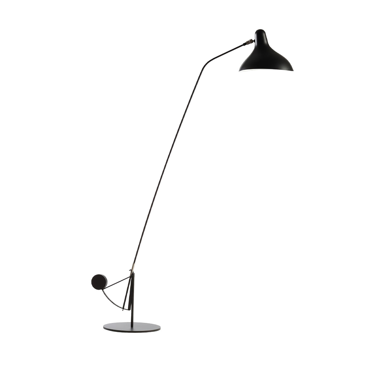 Black Metal Floor Lamp — Floor Lamp | Maison Monashee — view 18