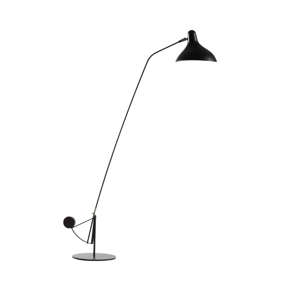 Black Metal Floor Lamp — Floor Lamp | Maison Monashee — view 20