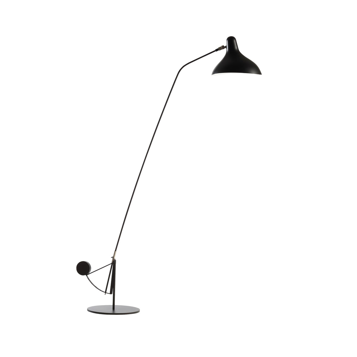 Black Metal Floor Lamp — Floor Lamp | Maison Monashee — view 20