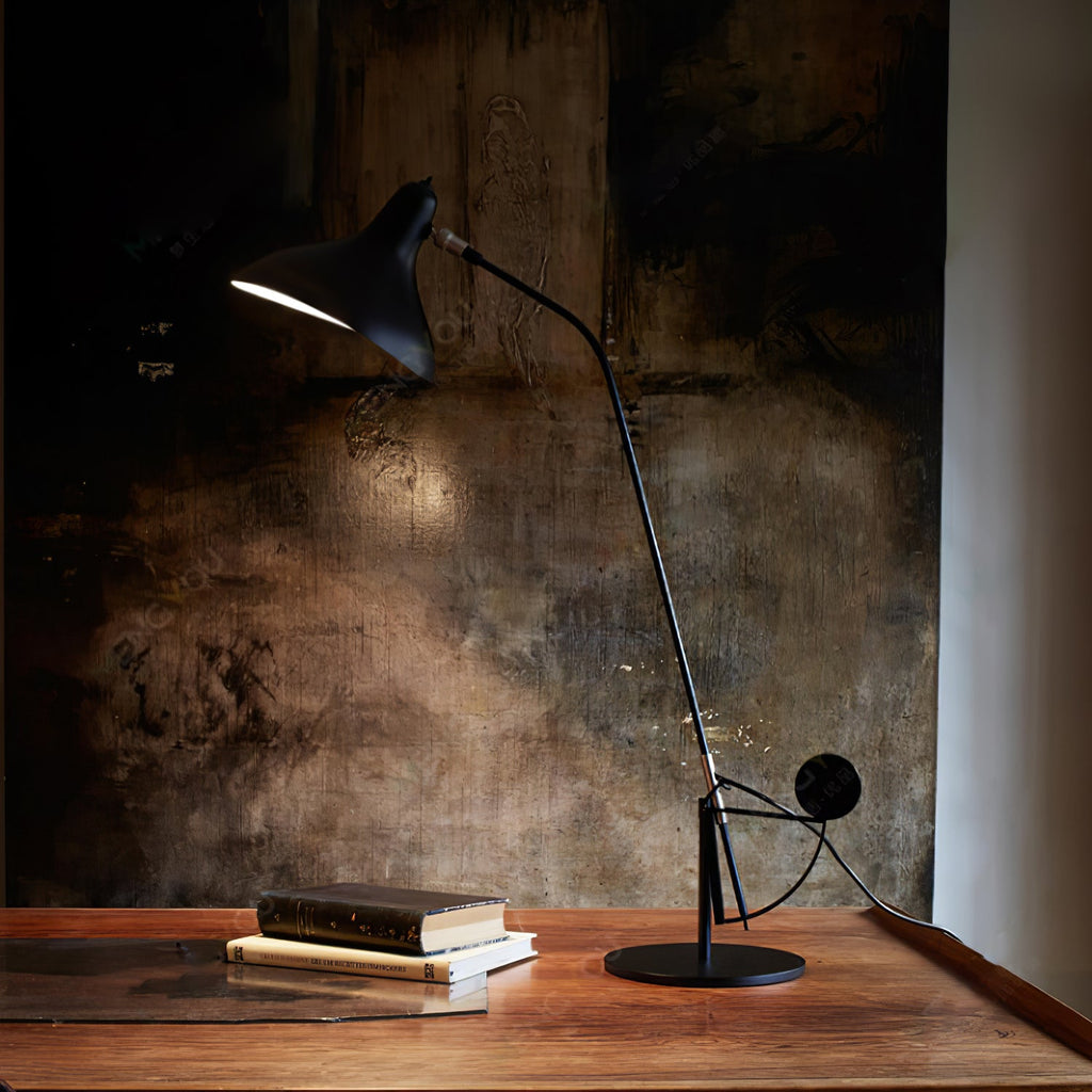 Minimalist Black Table Lamp — Table Lamp | Maison Monashee — view 15