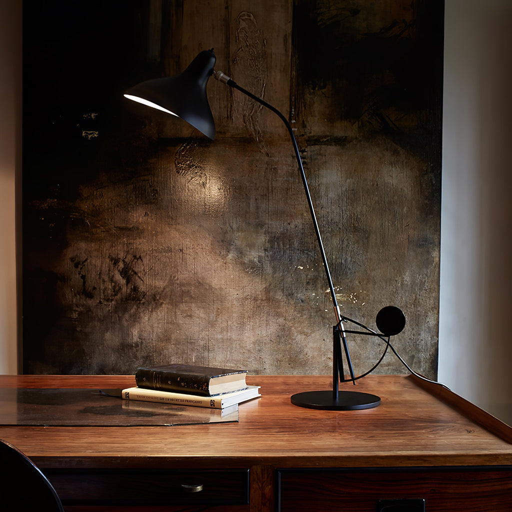 Minimalist Black Table Lamp — Table Lamp | Maison Monashee — view 20