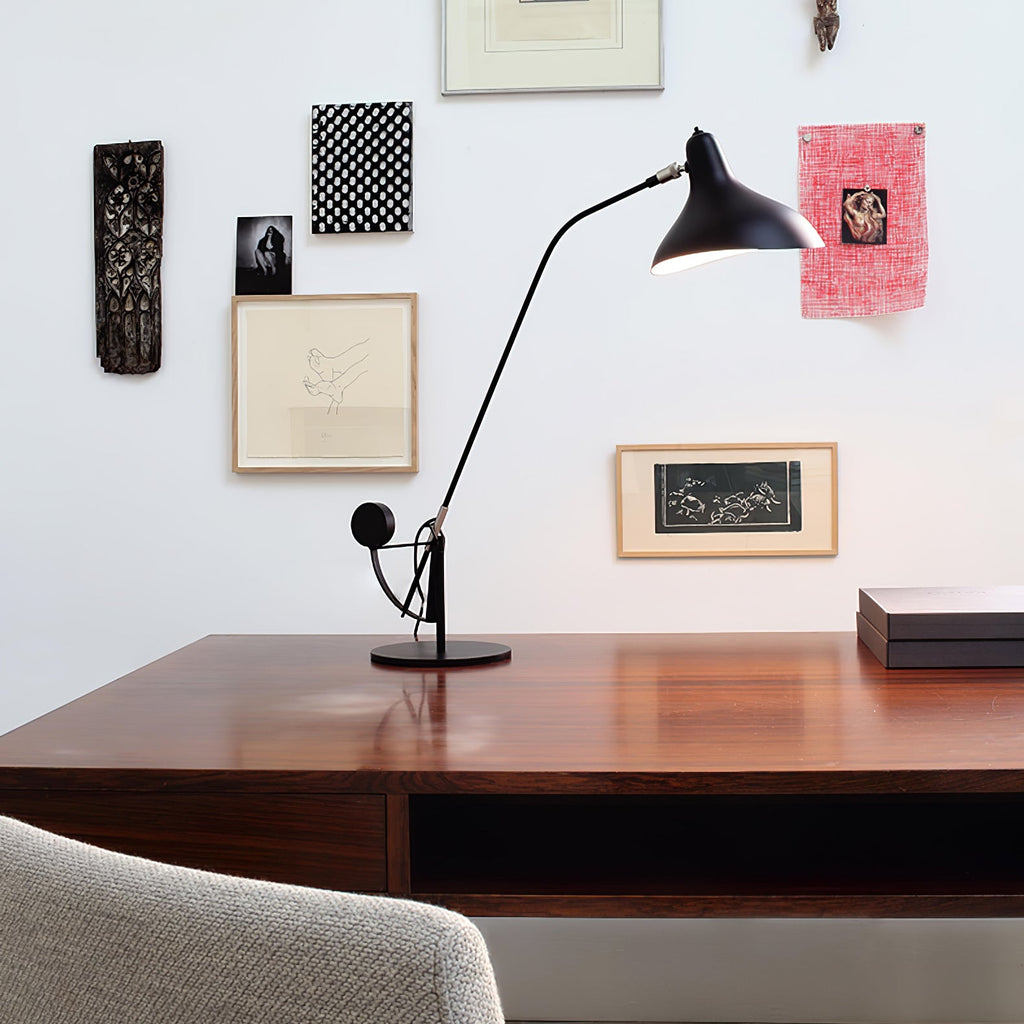 Minimalist Black Table Lamp — Table Lamp | Maison Monashee — view 23