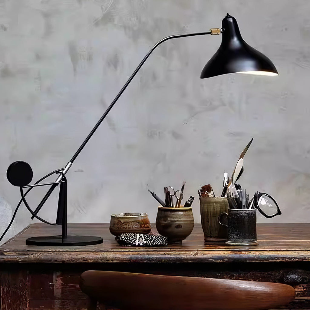 Minimalist Black Table Lamp — Table Lamp | Maison Monashee — view 9