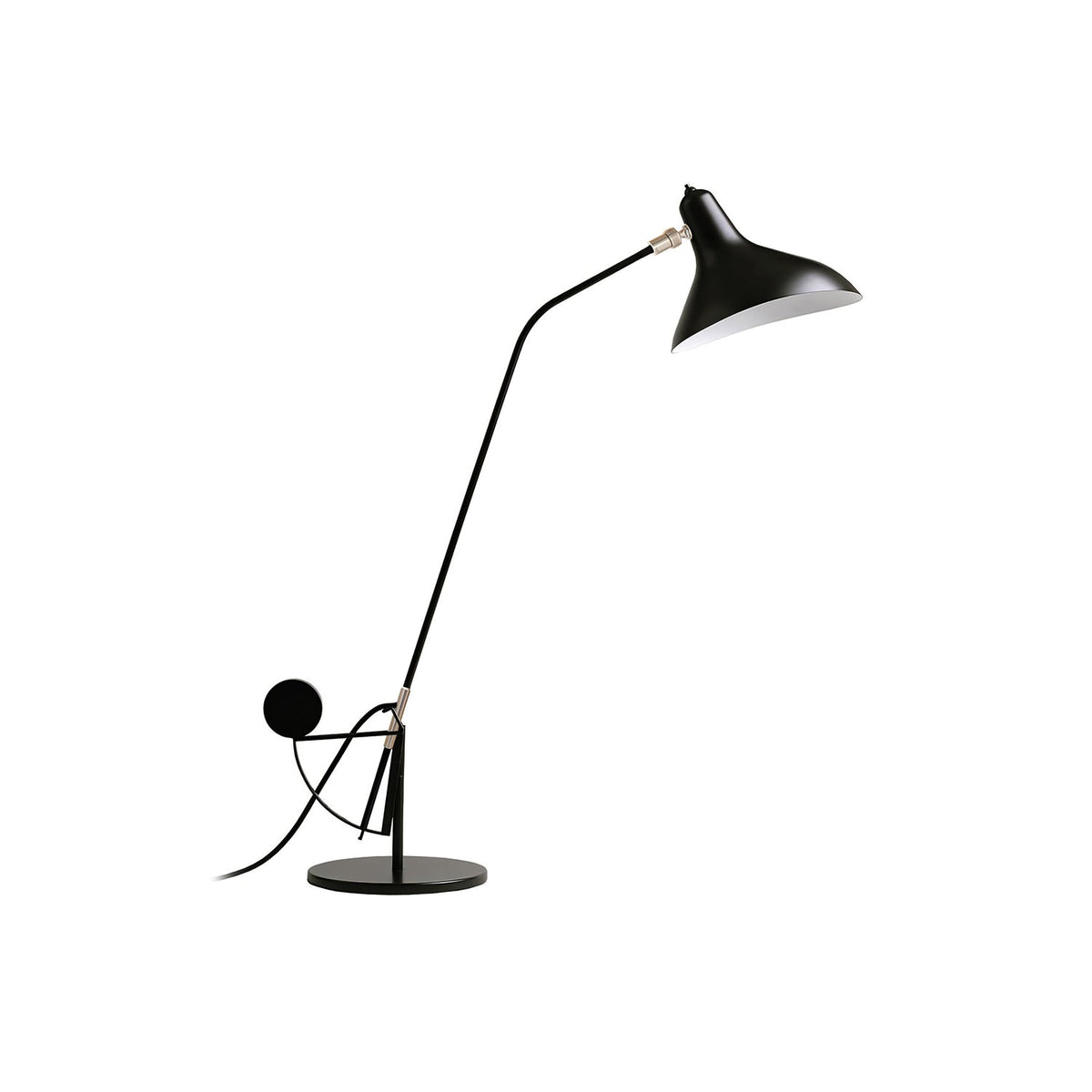 Minimalist Black Table Lamp — Table Lamp | Maison Monashee — view 25