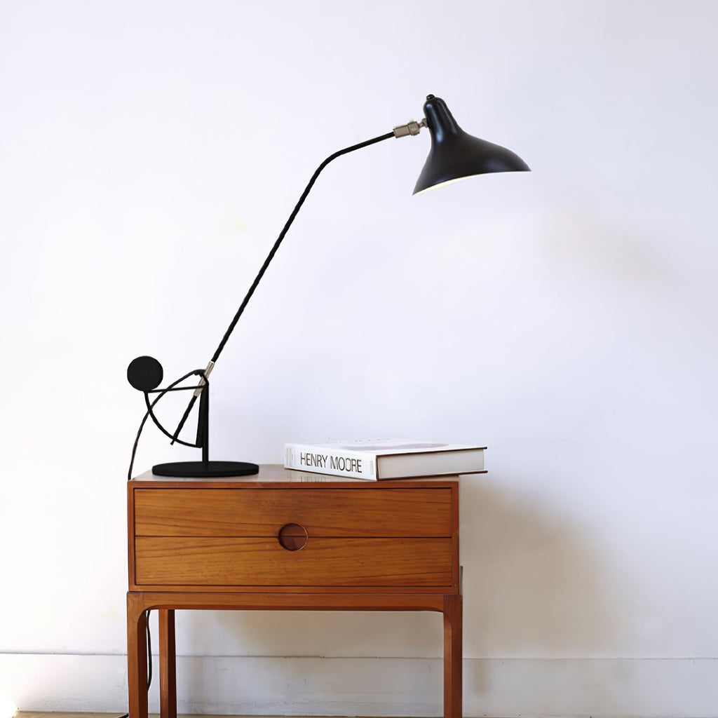 Minimalist Black Table Lamp — Table Lamp | Maison Monashee — view 10