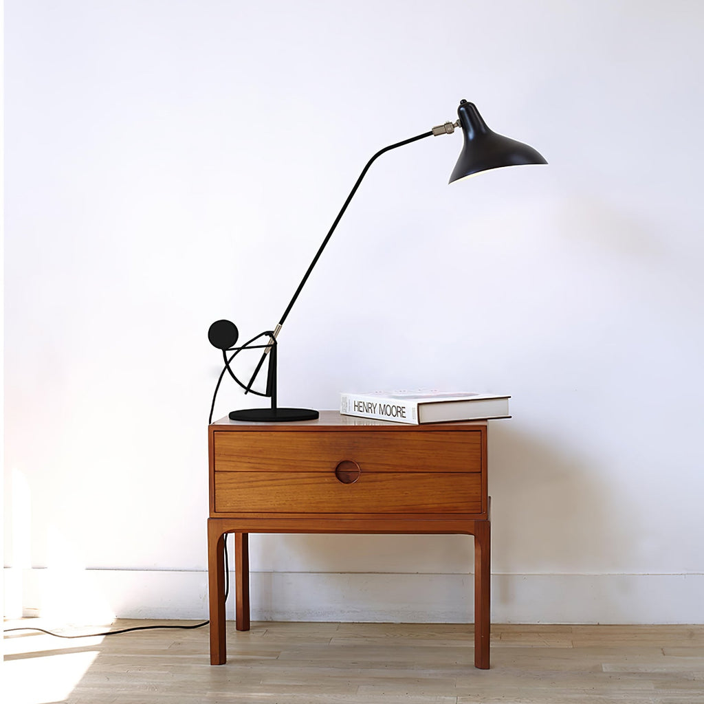 Minimalist Black Table Lamp — Table Lamp | Maison Monashee — view 12