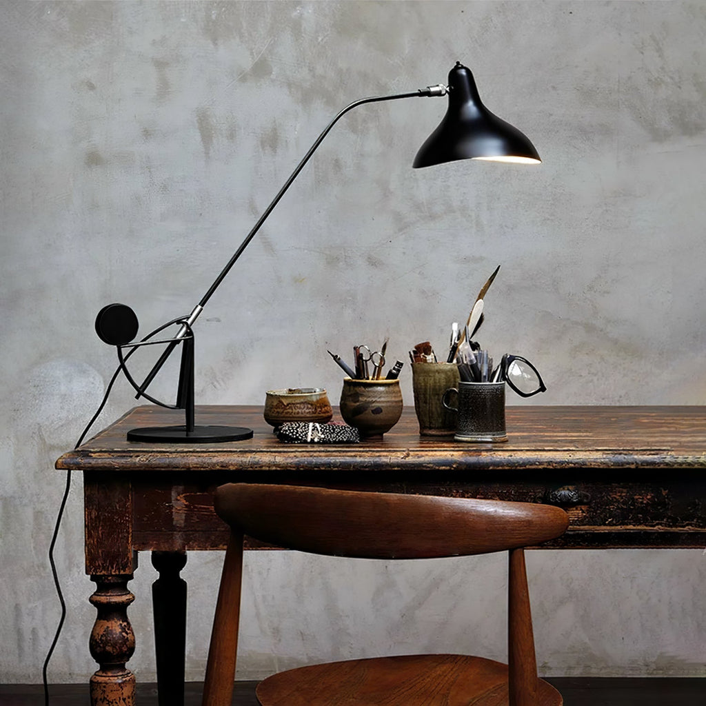 Minimalist Black Table Lamp — Table Lamp | Maison Monashee — view 3