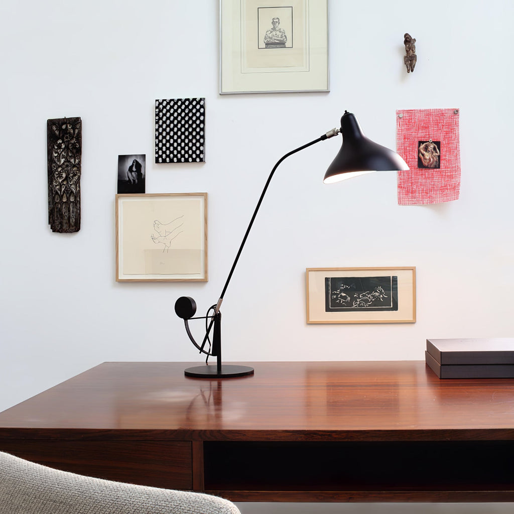 Minimalist Black Table Lamp — Table Lamp | Maison Monashee — view 13