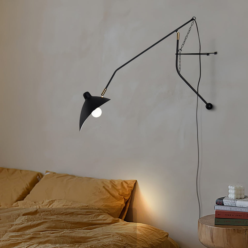 Black Iron Sconce — Wall Sconce | Maison Monashee — view 4