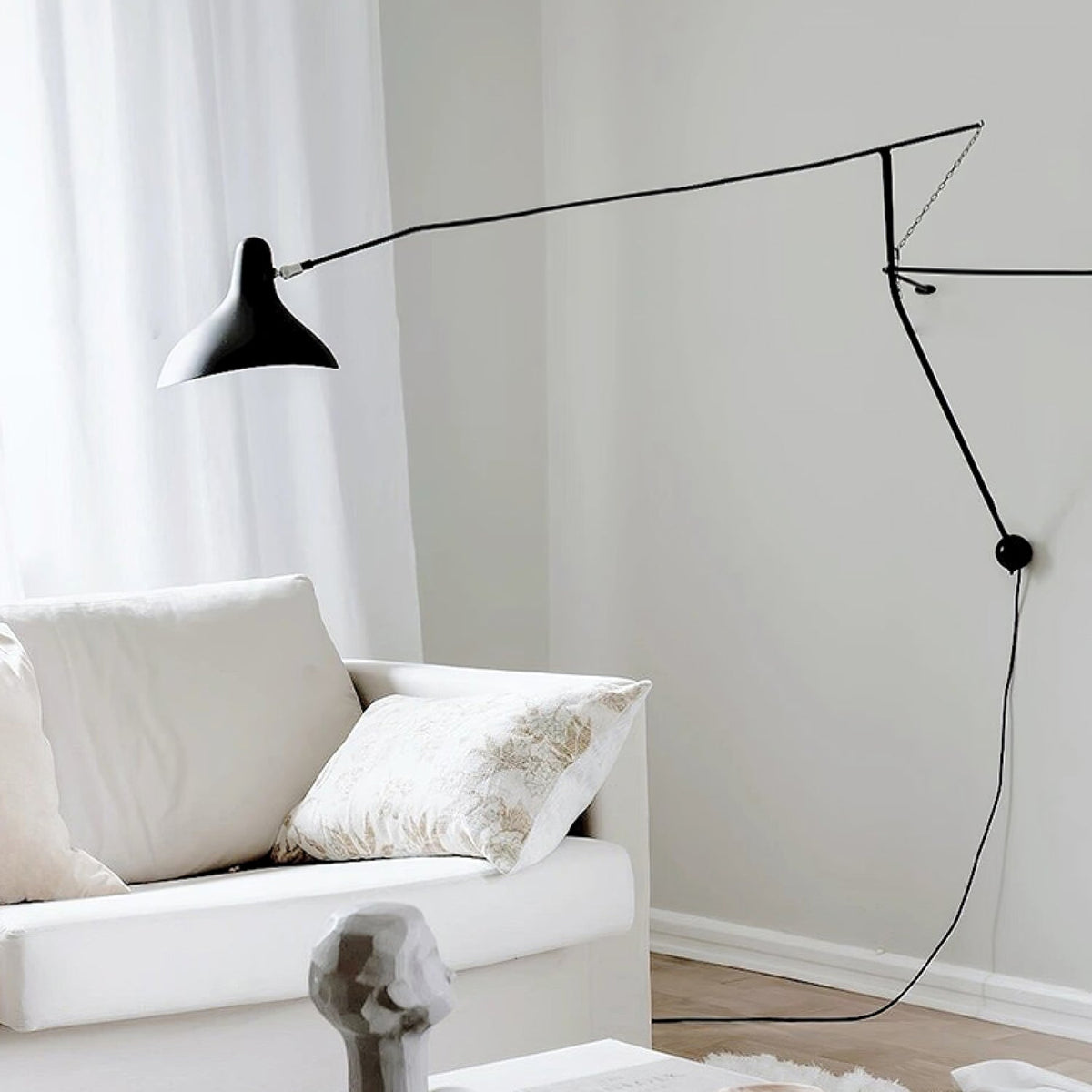 Black Iron Sconce — Wall Sconce | Maison Monashee — view 15