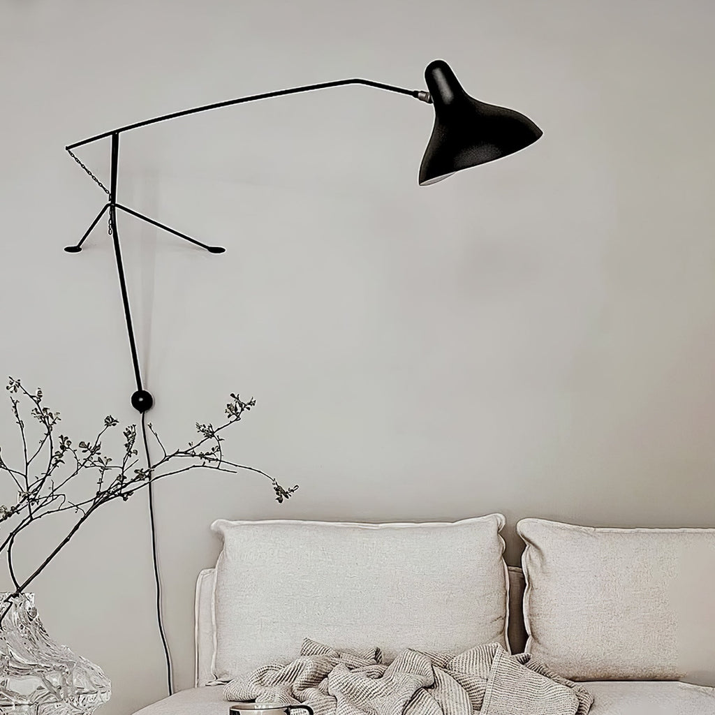 Black Iron Sconce — Wall Sconce | Maison Monashee — view 17